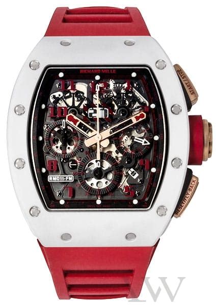 richard mille rm 011 felipe massa white demon|Richard Mille RM 011 Felipe Massa full set with preowned rm .